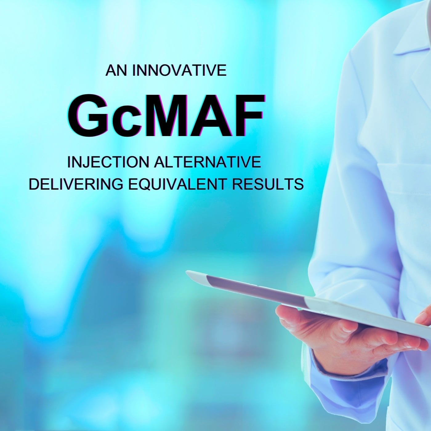 GcMAF in capsules, powder and lollies